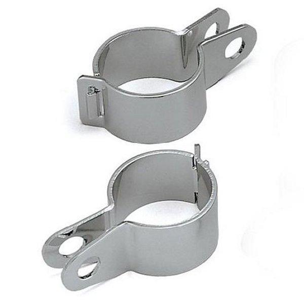 ウインカーブラケット(2点バンド式) ４１mm メッキ (2個入り)