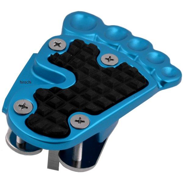 ブレーキペダルカバー 足型DX モンキー/JAZZ ブルーアルマイト