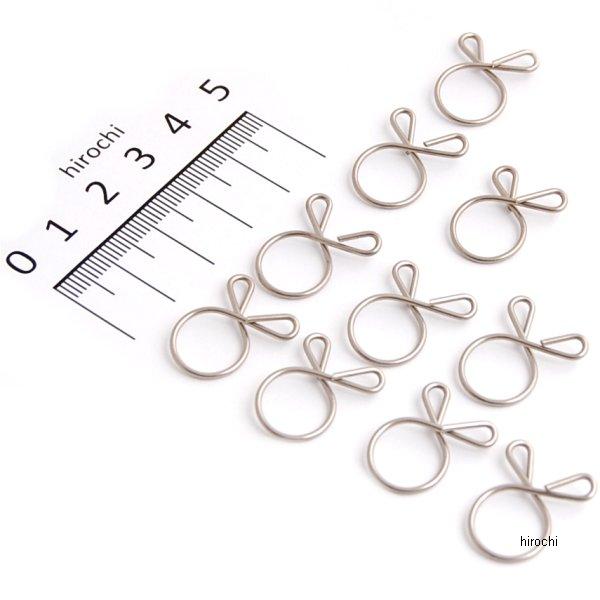 ホースクリップ Aタイプ(ステンレス)11mm 10コ入