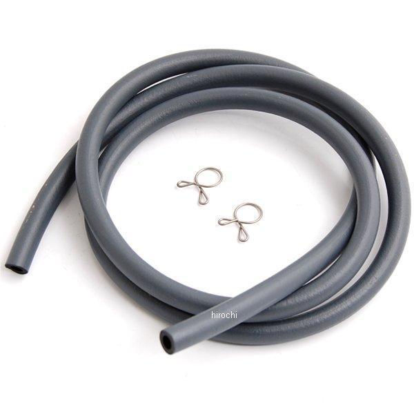 耐熱・耐油2層管ホース ガソリン対応 クリップ付5φx9φx1m