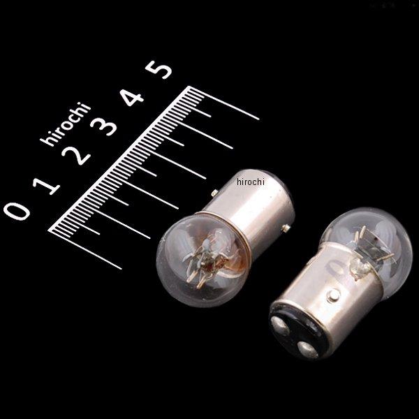 口金ダブル球 6V10/3W ウインカー/ポジション球 (クリア) (2個入り)