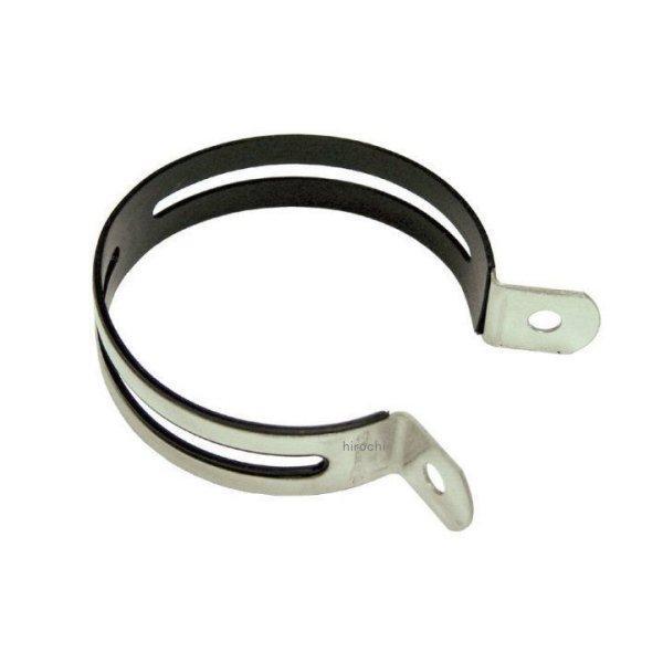 ステンレス製 マフラーバンド バンドラバー付き φ90 汎用