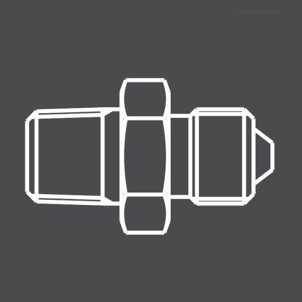 フィッティグパーツ ユニット側 スペシャル&乾式クラッチ用 オイル取出口用 PT1/8 アダプター 1個 汎用