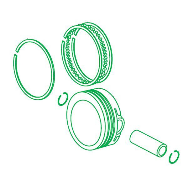 リペアパーツ DOHCヘッド専用 スカットピストンキット モンキー ゴリラ