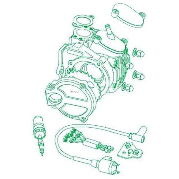 ツインスパークスーパーヘッド+Rヘッドキット 124cc バレル仕上げ モンキー/ゴリラ