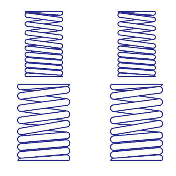 スーパーヘッド ステージ1 ヘッド リペアパーツ バルブスプリングセット Ape50 Ape100 XR50 モタード XR100 モタード