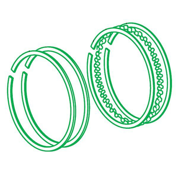 スーパーヘッド＋R用シリンダーキット リペアパーツ用 ピストンリングセット TT-R50E YB-1 FOUR