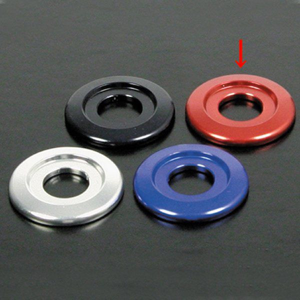 リアクッションマウントワッシャー プレーンタイプ レッド