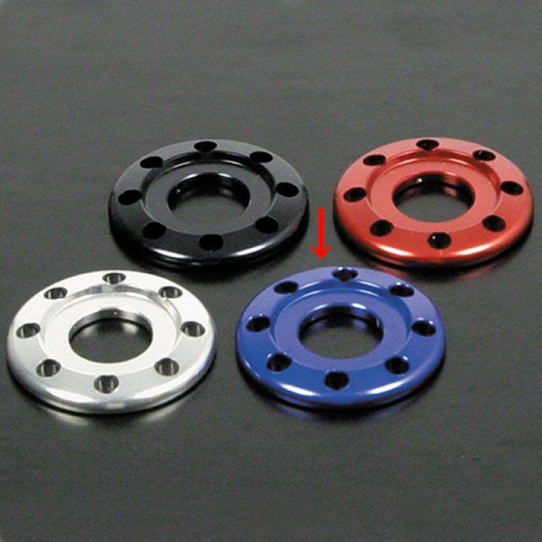 リアクッションマウントワッシャー 8ホールタイプ ブルー