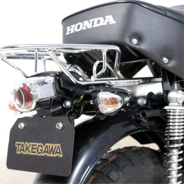 ストリームライン ウインカーセット (ブラックボディー) 12Vモンキー/ゴリラ