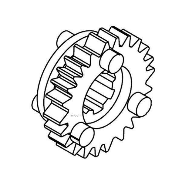 6速クロスミッションキット リペアパーツ カウンターシャフトフィフスギヤ 26T 1個 モンキー ゴリラ