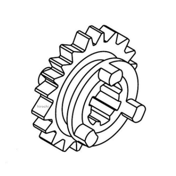 6速クロスミッションキット リペアパーツ カウンターシャフトシックススギヤ 24T 1個 モンキー ゴリラ