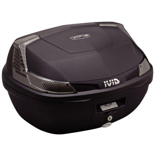 ジビ GIVI モノロックケース 未塗装黒 B47NTMLD TECH B47シリーズ