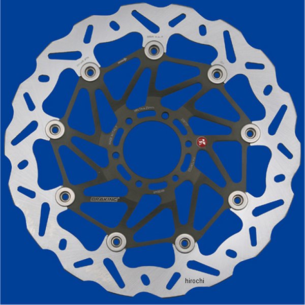 ブレーキング BRAKING ディスクローター(WK004R) CB400SF CBR600F RS250R VTR1000Fファイヤーストーム