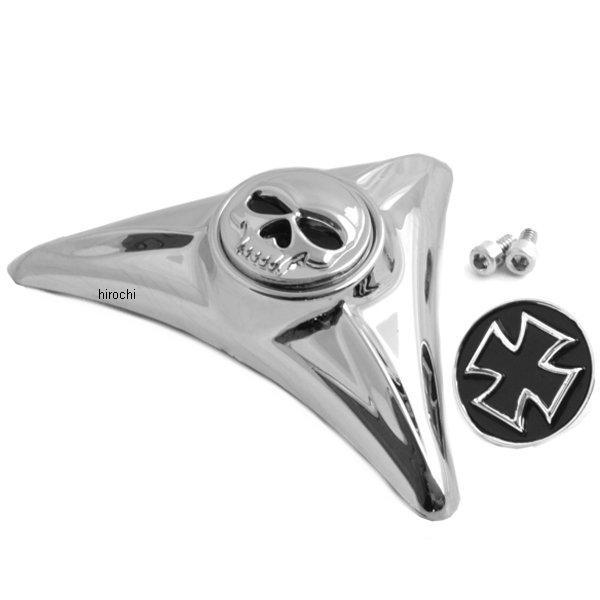 ナンバープレート 取り付け穴カバー ゾンビクローム