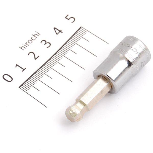 3/8インチ ソケット ヘキサ ボール ミリサイズ 8mm