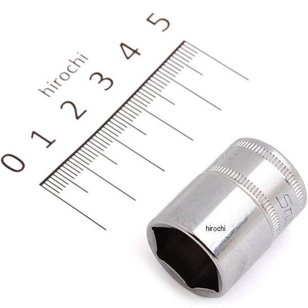 3/8インチ ソケット シャロー 6角 ミリサイズ 16mm