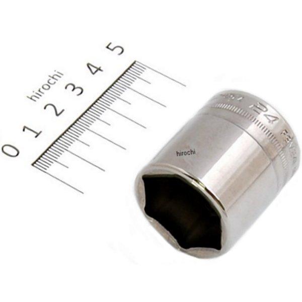 3/8インチ ソケット シャロー 6角 ミリサイズ 24mm