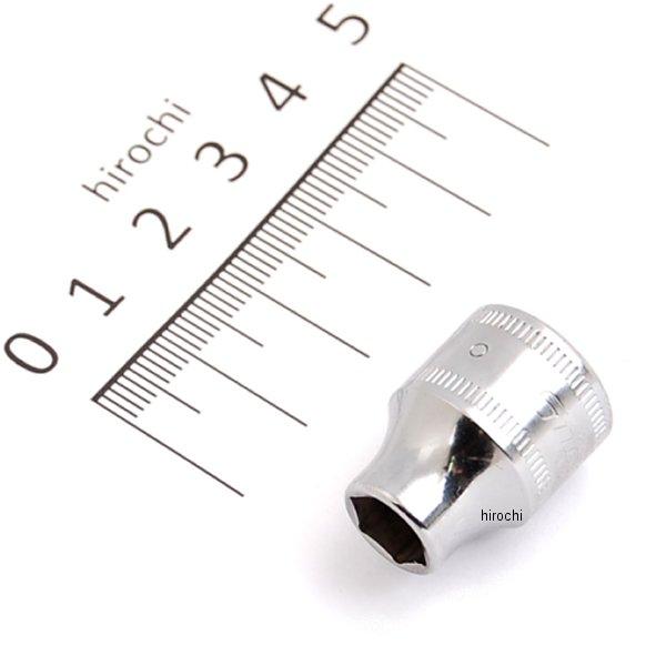 3/8インチ ソケット シャロー 6角 ミリサイズ 8mm