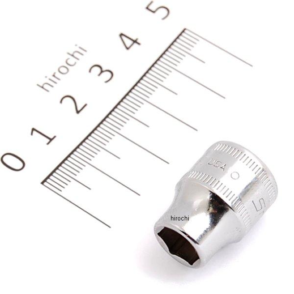 3/8インチ ソケット シャロー 6角 ミリサイズ 9mm