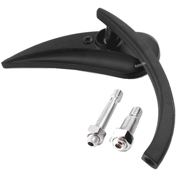 ミラー RADII ティアドロップ 黒 右