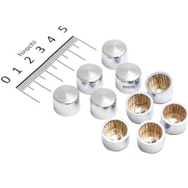 クールキャップ 1/4インチ(6mm)六角ボルト、7/16インチ(11mm)レンチ用 (10個入り)