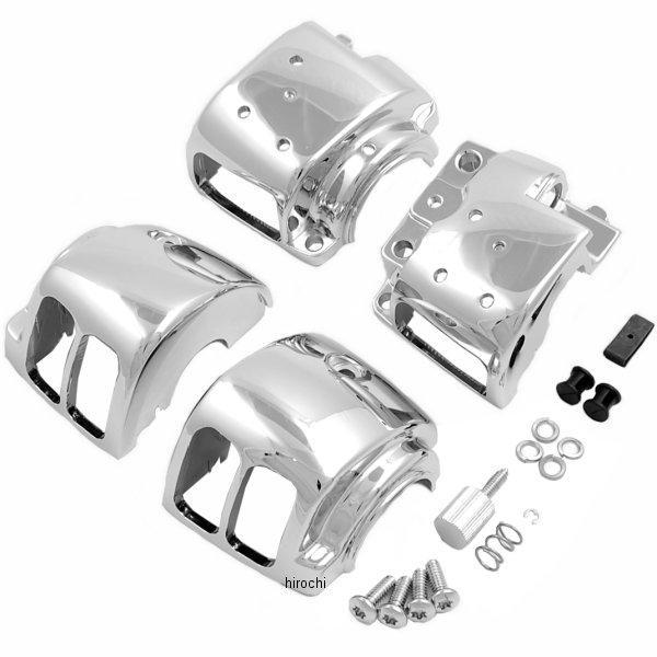 クローム スイッチ ハウジング XL、ダイナ、ソフテイル、FLHR、VRSC