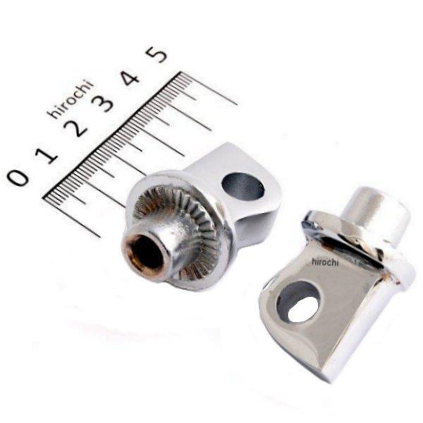 ペグアダプター オス型マウントアダプター クローム