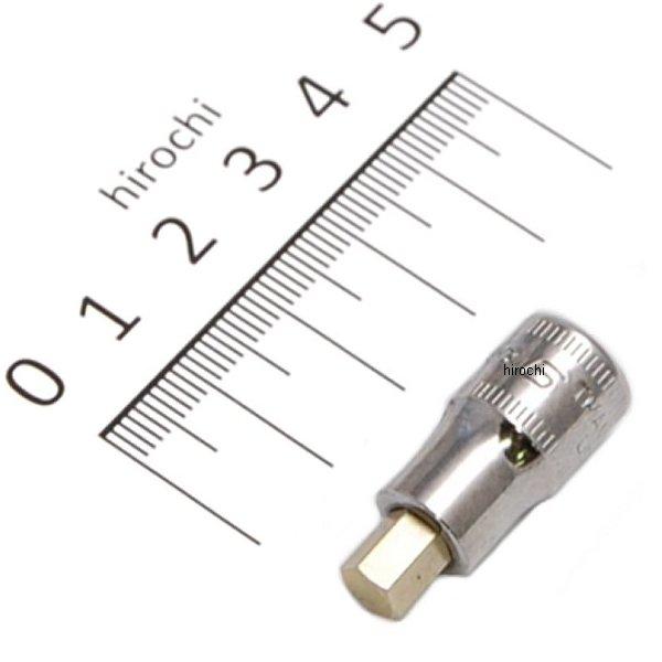 1/4インチ 6角 スタビ ソケット 6mm