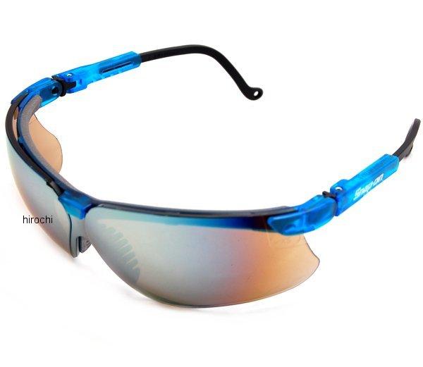 セーフティ ガラス ブルーフレーム/ミラーレンズ