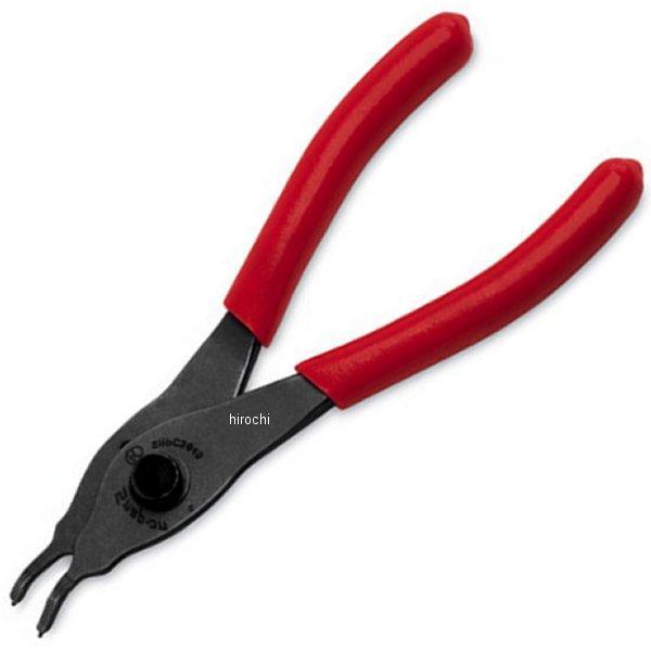 リテーニングリング 固定チップ/コンバーチブル、鍛造プライアー 45°/0.038インチ 6-7/16インチ