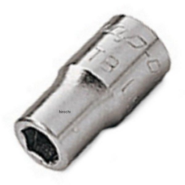 シャロー ソケット 6ポイント 3/16インチ