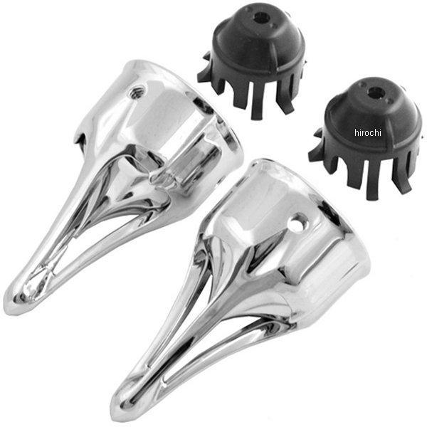 アクスル ナット カバー フロント ローマン クローム 左右ペア