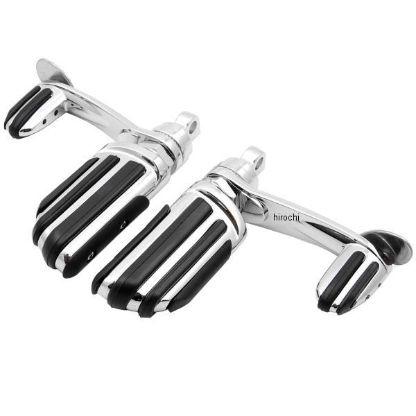 フットペグとヒールレスト スターラップ パイロット