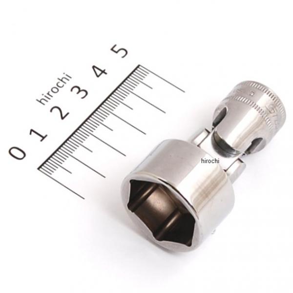 フランクドライブ 3/8インチ ユニバーサル シャロー ソケット 6角 ミリサイズ 22mm