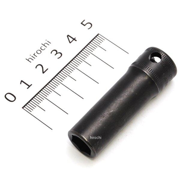 3/8インチ ディープ マグネット ディープ ソケット 6角 10mm
