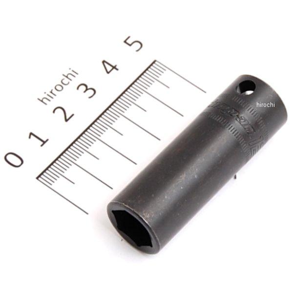 フランクドライブ 3/8インチ ディープ インパクト ソケット 6角 12mm