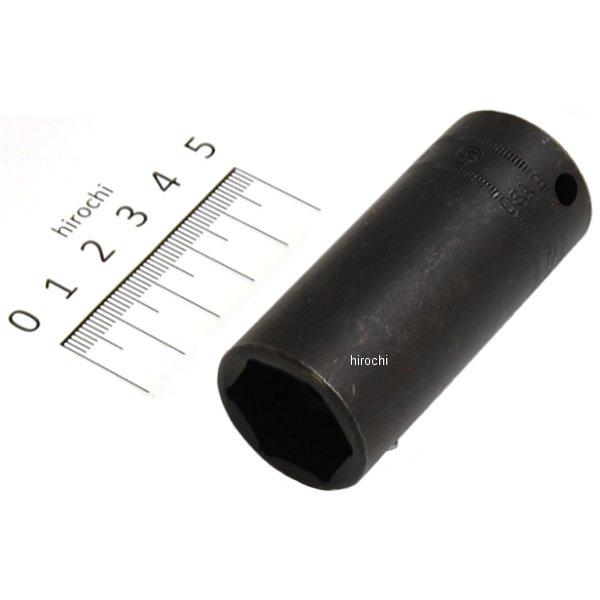 フランクドライブ 3/8インチ ディープ インパクト ソケット 6角 21mm