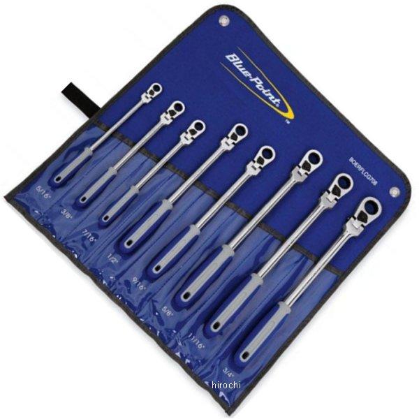 ブルーポイント フレックス ヘッド ロッキング ラチェット クッショングリップ 12角