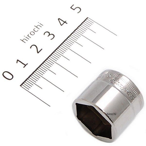 3/8インチ ロー プロファイル ソケット 6角 19mm