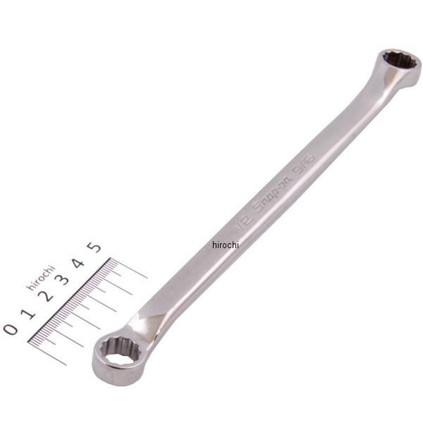 フランクドライブ スタンダード レンチ 10°オフセット 12角 1/2-9/16インチ