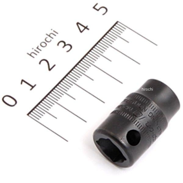 3/8インチ マグネット シャロー ソケット 6角 10mm