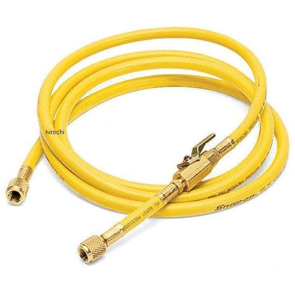 交換用 ホース R12 マニュアルシャットオフ 6フィート イエロー