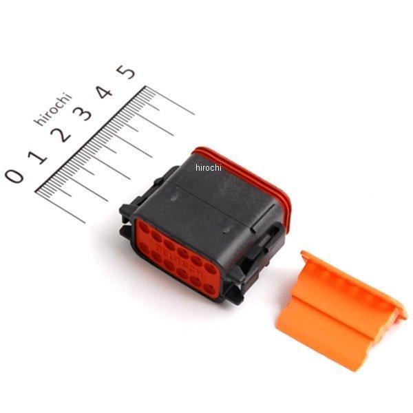 ドイツコネクター プラグ オス 12ピン 72119-94BK 黒