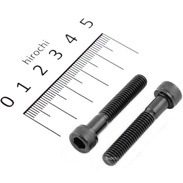 キャップボルトセット 汎用 M6x35mm ステンレス 2本入り 黒