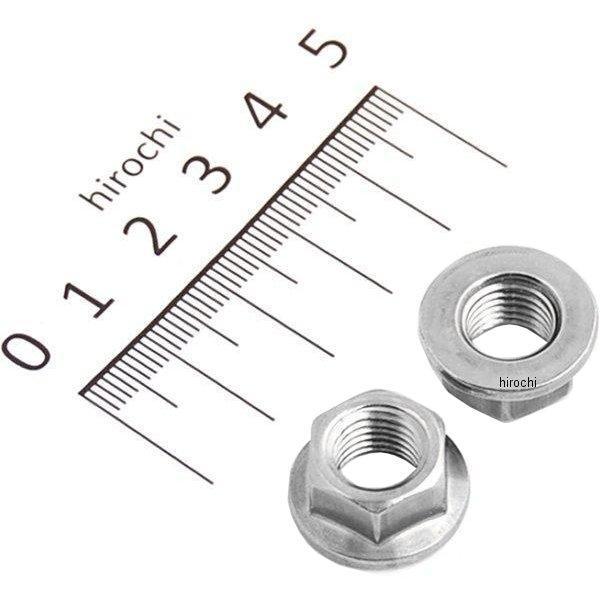 フランジナットセット 汎用 10mm P-1.25 ステンレス 2個入り