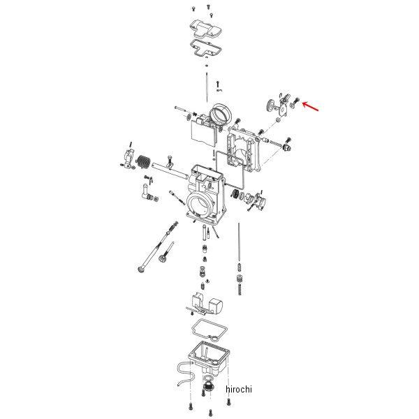補修 ミクニHSR用 ブラケット ボルト