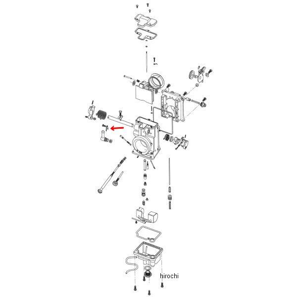補修 ミクニHSR用 フューエルジョイント リテーナー プレート