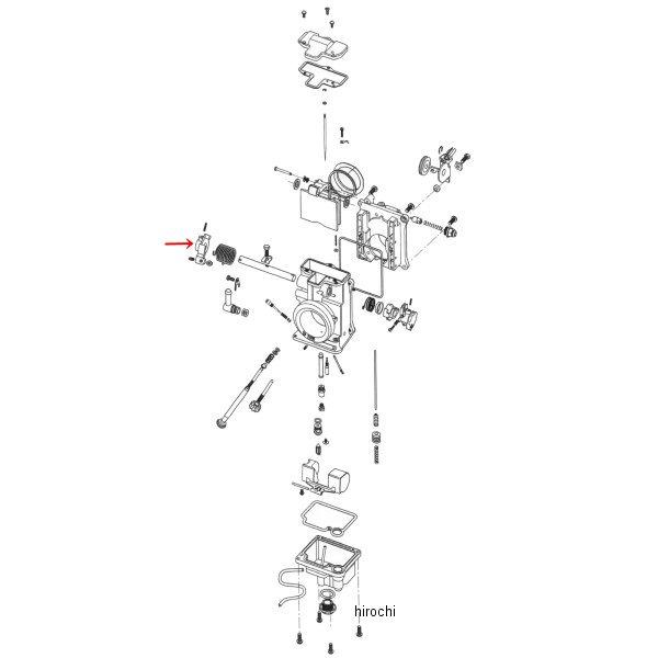補修 ミクニHSR用 リターンレバー