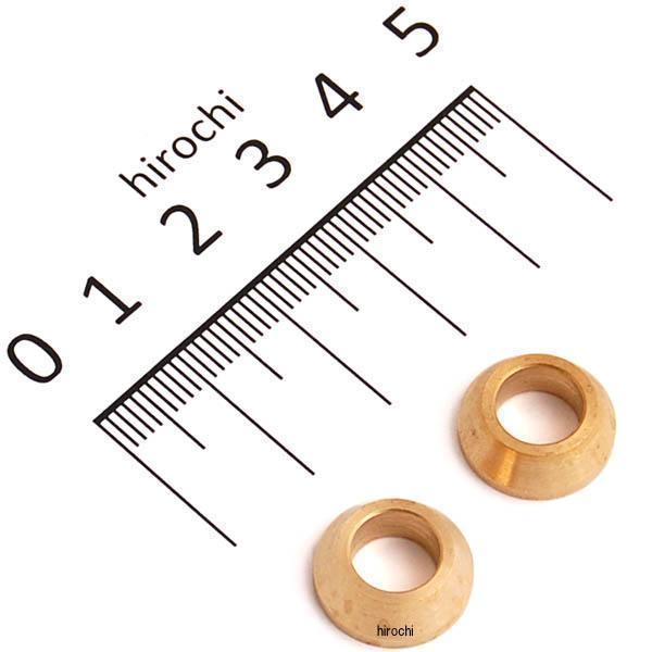 ネックカラー ミラー用 真鍮削り出し (左右ペア)